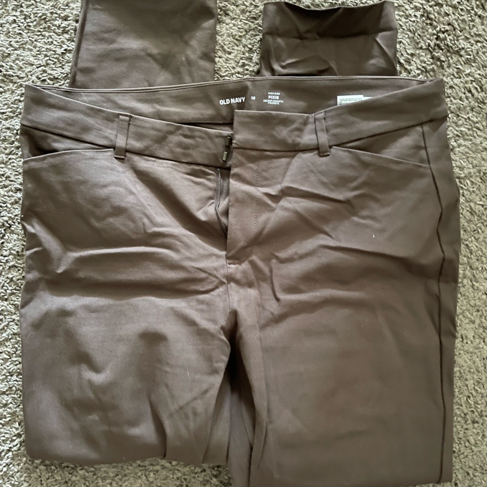 Brown Pixie Pants - image 2